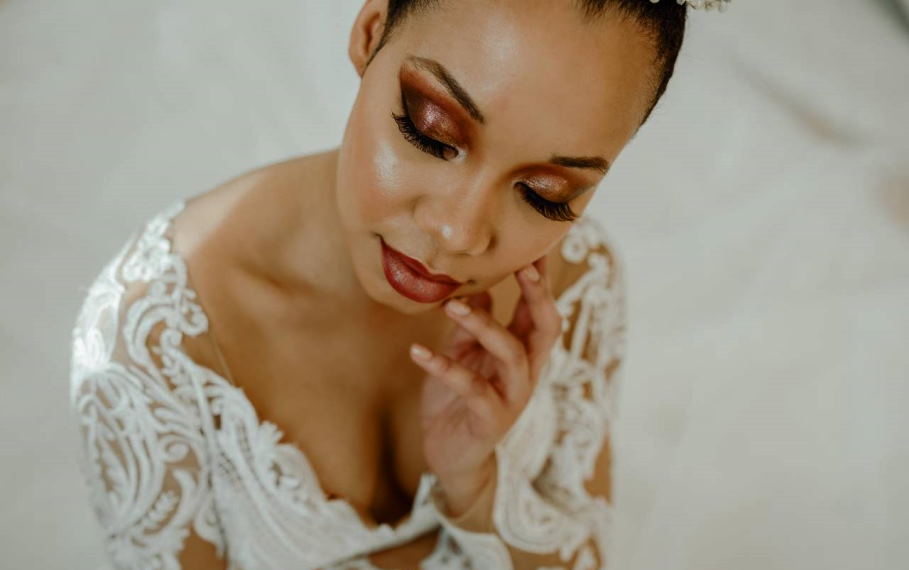 bridal makeup look